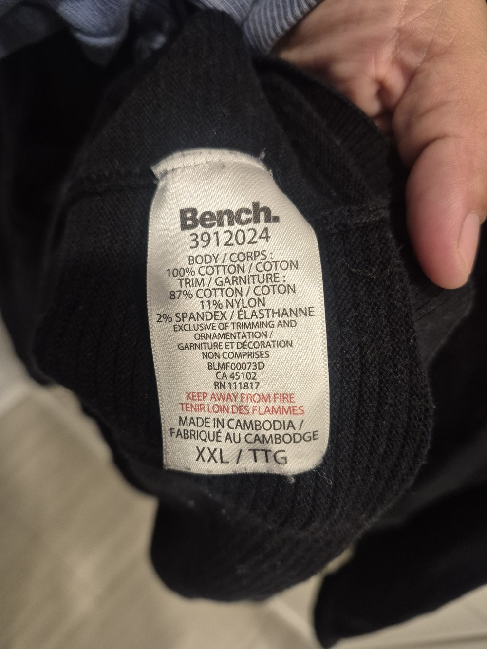 Bench Womens Ribbed Crewneck Sweater - Picture 4 of 5